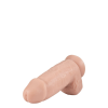 Товстий реалістичний фалоімітатор Blush Dr. Skin з присоскою, тілесний