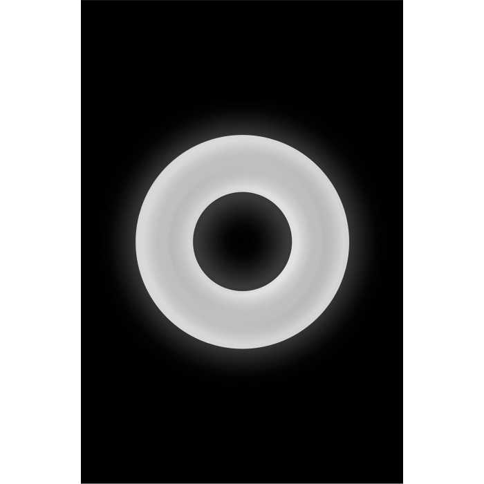 Ерекційне кільце для пеніса ілюмісцентне NS Novelties Firefly Bubble Rings біле, Medium