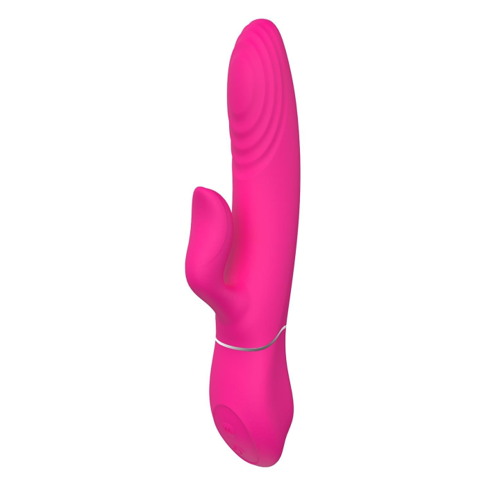 Вібратор-кролик Dreamtoys Essentials Duo Thruster для клітора, рожевий