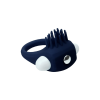 Ерекційне кільце Dream Toys Rings of Love з вусиками, синього кольору