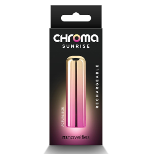 Віброкуля NS Novelties Chroma рожево-золотиста, S