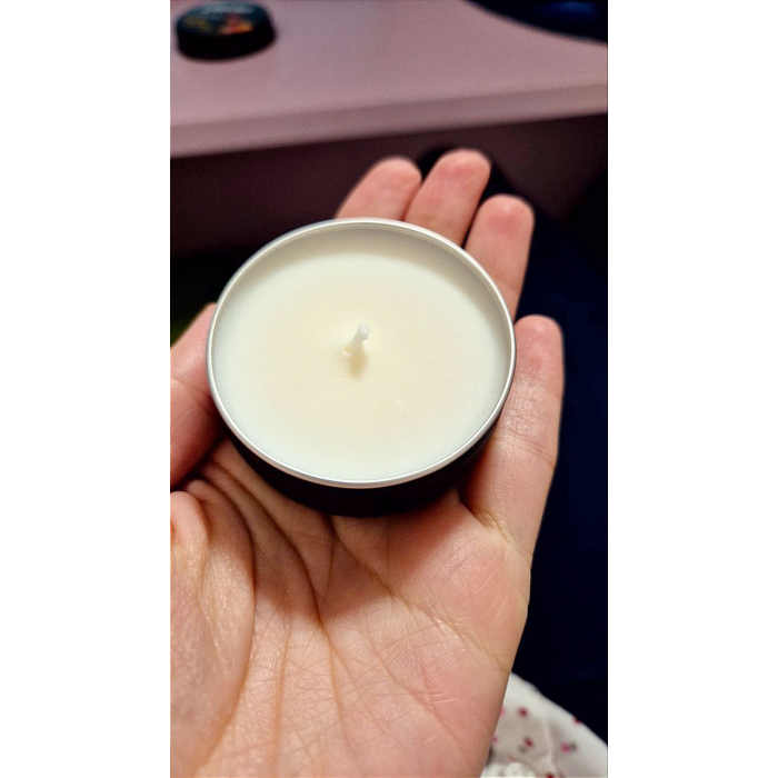Масажна свічка L'amour Iris and Amber Musk з ароматом ірису та бурштинового мускусу, 30 мл