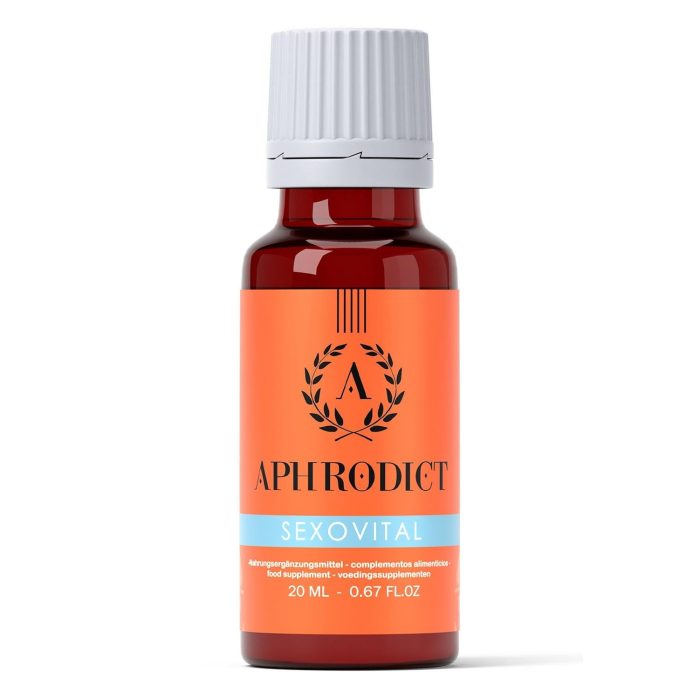 Підсилювач відчуттів та прискорювач оргазмів Ruf Aphrodict Sexo Vital універсальний, 20 мл