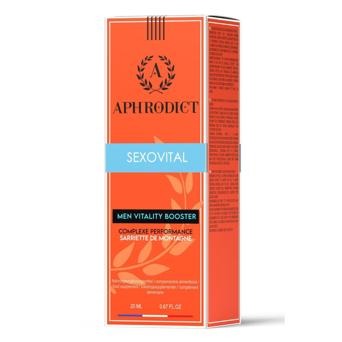 Підсилювач відчуттів та прискорювач оргазмів Ruf Aphrodict Sexo Vital універсальний, 20 мл