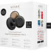 Набор для ухода за стопами с ручкой GESKE Dual Foot Smoothener 9в1 gray