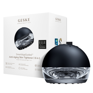 Массажер для подтяжки кожи лица GESKE Anti-aging Skin Tightener 6в1 black