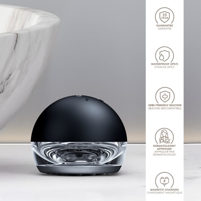 Массажер для подтяжки кожи лица GESKE Anti-aging Skin Tightener 6в1 black