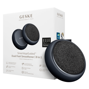 Набор для ухода за стопами GESKE Dual Foot Smoothener 8в1 black