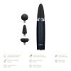 Шлифовальная пилка для стоп с дополнительными насадками GESKE Electric Pumice Foot Smoothing Multi-Pen 8в1 black
