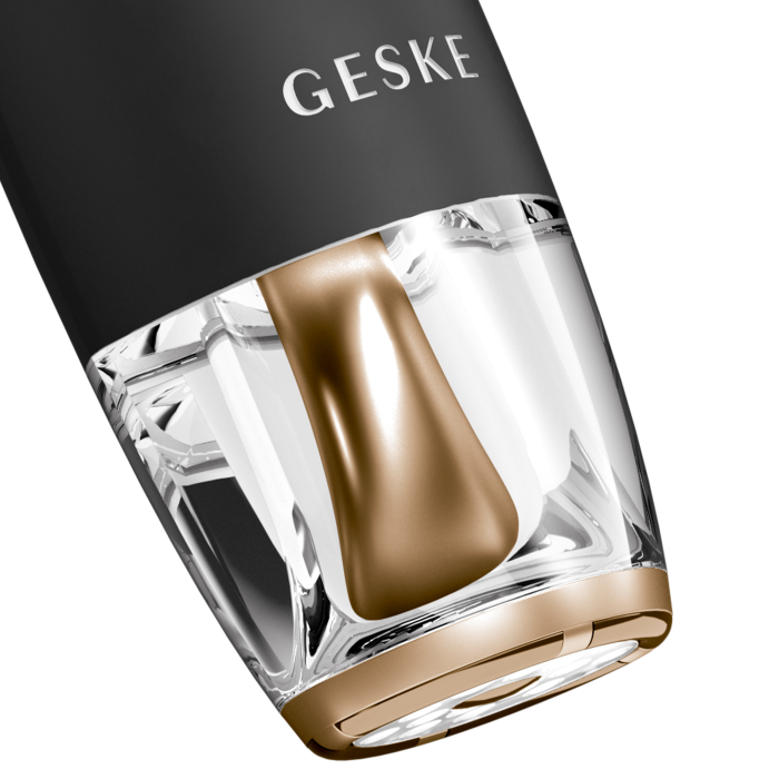 Антивозрастной LED-излучатель для восстановления кожи лица GESKE Anti-Aging Skin Renewer 9в1 gray