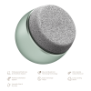 Набор для ухода за стопами GESKE Pumice Stone Callus Remover 7в1 green