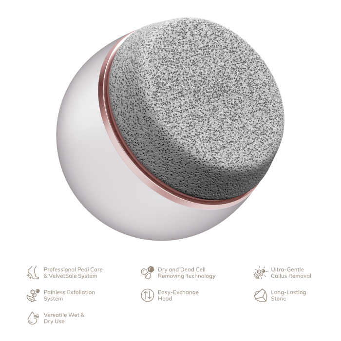 Набор для ухода за стопами GESKE Pumice Stone Callus Remover 7в1 starlight