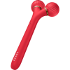 Електронний ультразвуковий ролик для обличчя GESKE Sonic Facial Roller 4в1 red