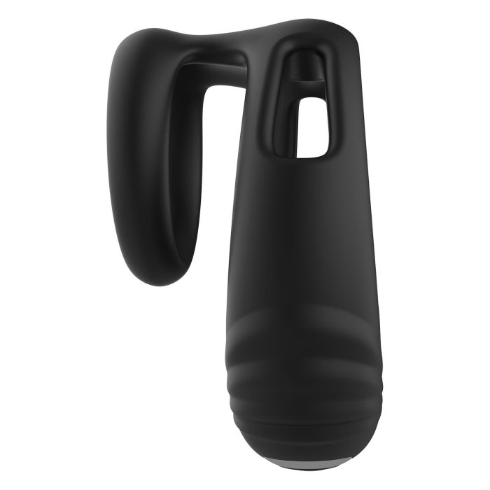 Ерекційне віброкільце Dreamtoys Ramrod з пультом, чорне