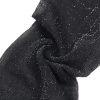 Панчохи з люрексом Star Night Lase Pearlescent на силіконовій стрічці, чорні, XS-M