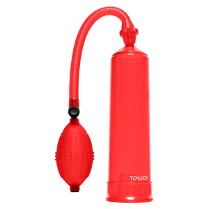 Вакуумна помпа для члена Toy Joy Power Pump механічна, червона