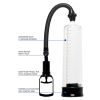 Вакуумна помпа для члена Toy Joy Power Pump механічна, чорна