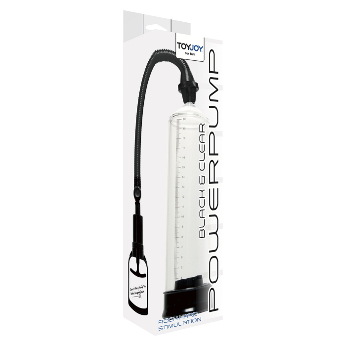 Вакуумна помпа для члена Toy Joy Power Pump механічна, чорна