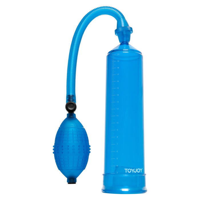 Вакуумна помпа для члена Toy Joy Power Pump механічна, синій