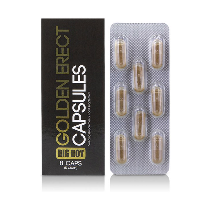 Таблетки для ерекції Cobeco Golden Erect (ціна за упаковку, 8 капсул)