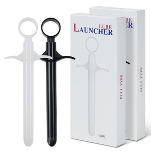 Шприц Roomfun LUBE Launcher для введення мастила чорний, 10 мл