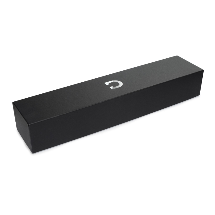 Преміальний вібромасажер DOXY Die Cast матово-чорний, з покриттям із 24-каратного золота
