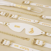 Набір БДСМ Roomfun Egyptian Cat Bondage Kit 9 предметів, білий