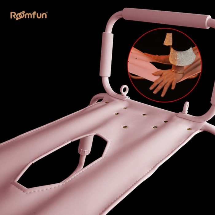 Стілець для сексу Roomfun Horse Chair регульований, рожевий