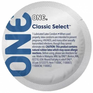Презерватив класичний One Classic Select латексний (ціна за 1 шт.)
