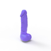 Мило у формі пеніса Чистий Кайф LARGE Violet, крафтове мило-член, натуральне