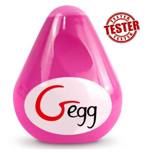 Мастурбатор-Яйце багаторазовий Gvibe NEW! Gegg рожевий (при покупці 3 од., подарунок за 1 грн)