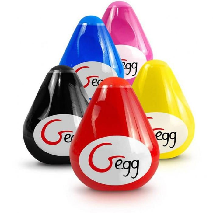 Мастурбатор-Яйце багаторазовий Gvibe NEW! Gegg рожевий (при покупці 3 од., подарунок за 1 грн)