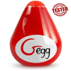 Мастурбатор-Яйце багаторазовий Gvibe Gegg червоний (при покупці 3 од., подарунок за 1 грн)
