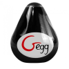 Мастурбатор багаторазовий яйце Gvibe Gegg, чорний (при покупці 3 од., тестер за 1 грн.)