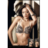 Бюстгалтер леопардовий Baci Lingerie Leopard Padded Underwire Bra безшовний, розмір 80B