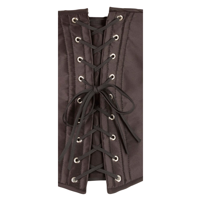 Корсет Cottelli Collection з відкритою зоною декольте, чорний, 4XL