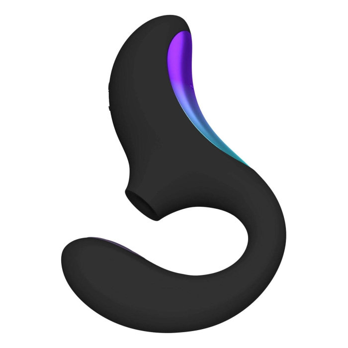 Кліторально-вагінальний звуковий стимулятор LELO Enigma Double Sonic Black
