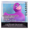 Качечка вібратор для стимуляції клітора Big Teaze Toys Rub My Duckie фіолетовий