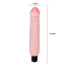 Вібратор із кібер шкіри Baile The Realistic Cock бежевий