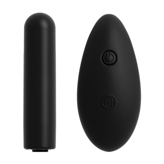Вібратор в трусики Pipedream Hookup Panties Remote Princess зі знімною віброкулею, чорний, S-L