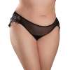 Вібратор в трусики Pipedream Hookup Panties Remote Princess зі знімною віброкулею, чорний, S-L