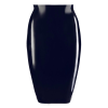 Спідниця з латексу до колін LateX ROK midi чорна, XL