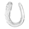 Фалоімітатор подвійний Pipedream King Cock Clear, прозорий, M