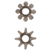 Кільця ерекційні Toy Joy Power Stretchy Rings прозоро-чорні, 2 шт.
