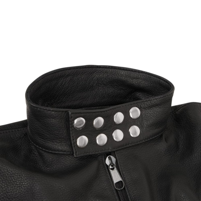 Утихомирюючий мішок для БДСМ-ігор ZADO Leather Bondage з натуральної шкіри, чорний