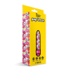 Міні-вібратор Global Novelties Prints Charming Pop Tease з яскравим принтом, кольоровий