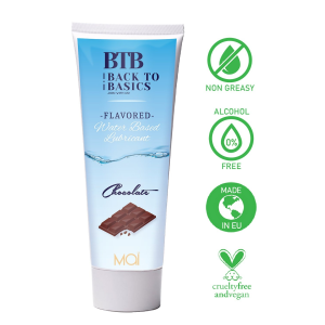 Лубрикант з ароматом шоколаду BTB Waterbasis Chocolate 75 мл