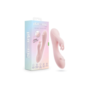 Вібратор-кролик Blush Play with Me для точки G та клітора, рожевий