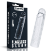 Подовжуюча насадка на пеніс Lovetoy Flawless Clear безбарвна