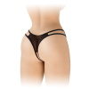 Трусики з відкритим доступом Fashion Secret Victoria Black, мереживо
